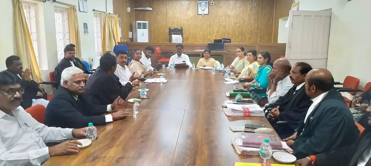 సెప్టెంబర్ 12జాతీయ లోక్ అదాలత్ ను కక్షిదారులు సద్వినియోగం చేసుకోవాలి……. జిల్లా ప్రధాన న్యాయమూర్తి భాకరాజు శ్రీనివాసరావు