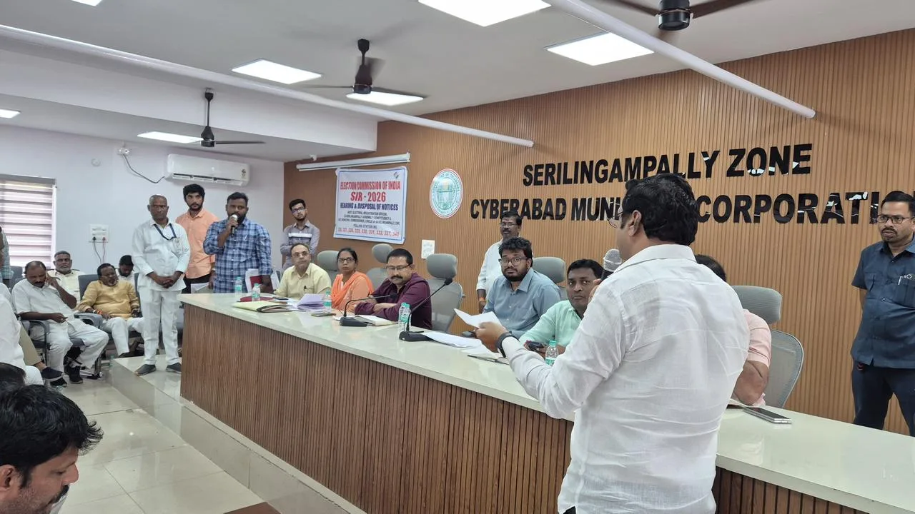 ఎస్‌ఐఆర్‌ (Special Intensive Revision) కార్యక్రమంలో భాగంగా శేరిలింగంపల్లి నియోజకవర్గం