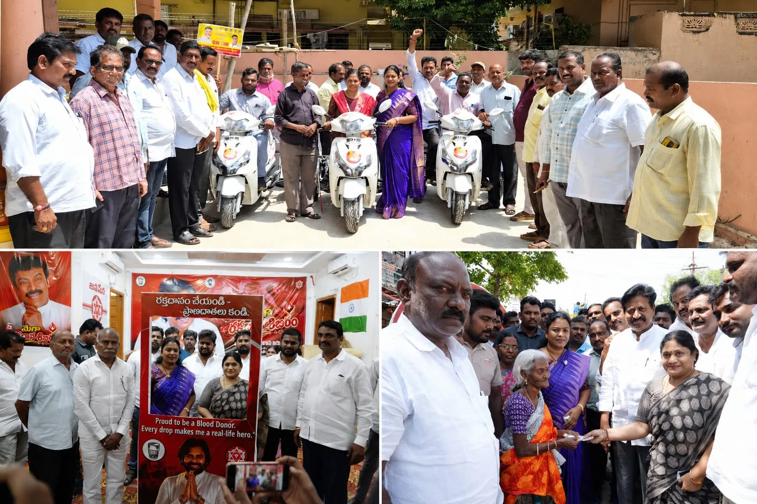 సేవా–సంక్షేమ కార్యక్రమాల్లో ఎమ్మెల్యే సౌమ్య