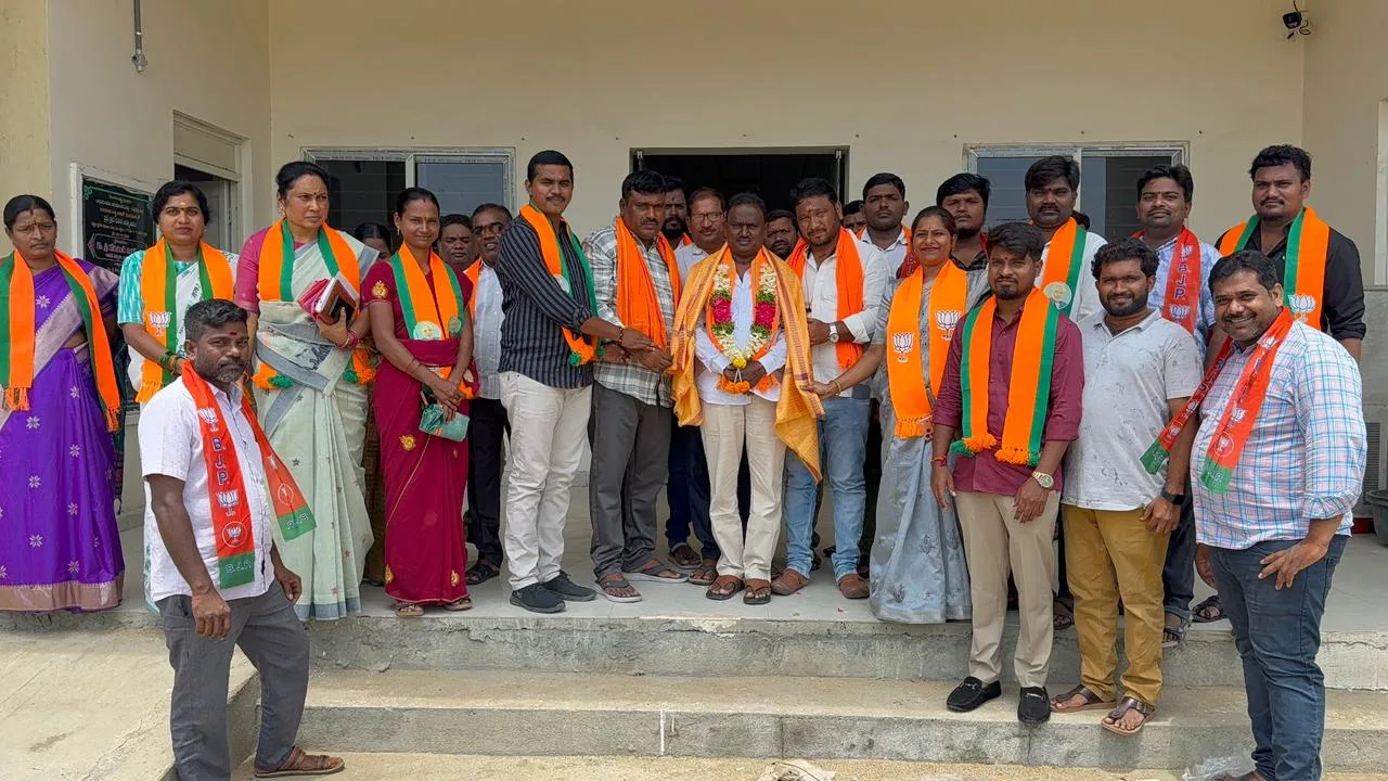 బీజేపీ లేబర్ సెల్ జిల్లా అధ్యక్షుడిగా తడగొండ నర్సయ్య….