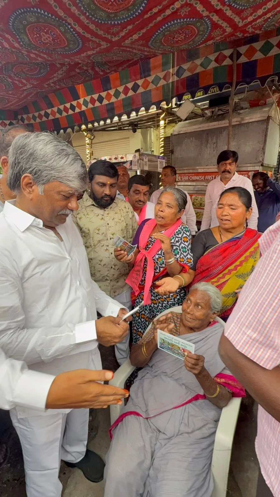 కాంగ్రెస్ హయాంలో వృద్దులు, వితంతువులు, వికలాంగులకు మొండి చెయ్యి తీగుళ్ళ పద్మారావు గౌడ్ ధ్వజం