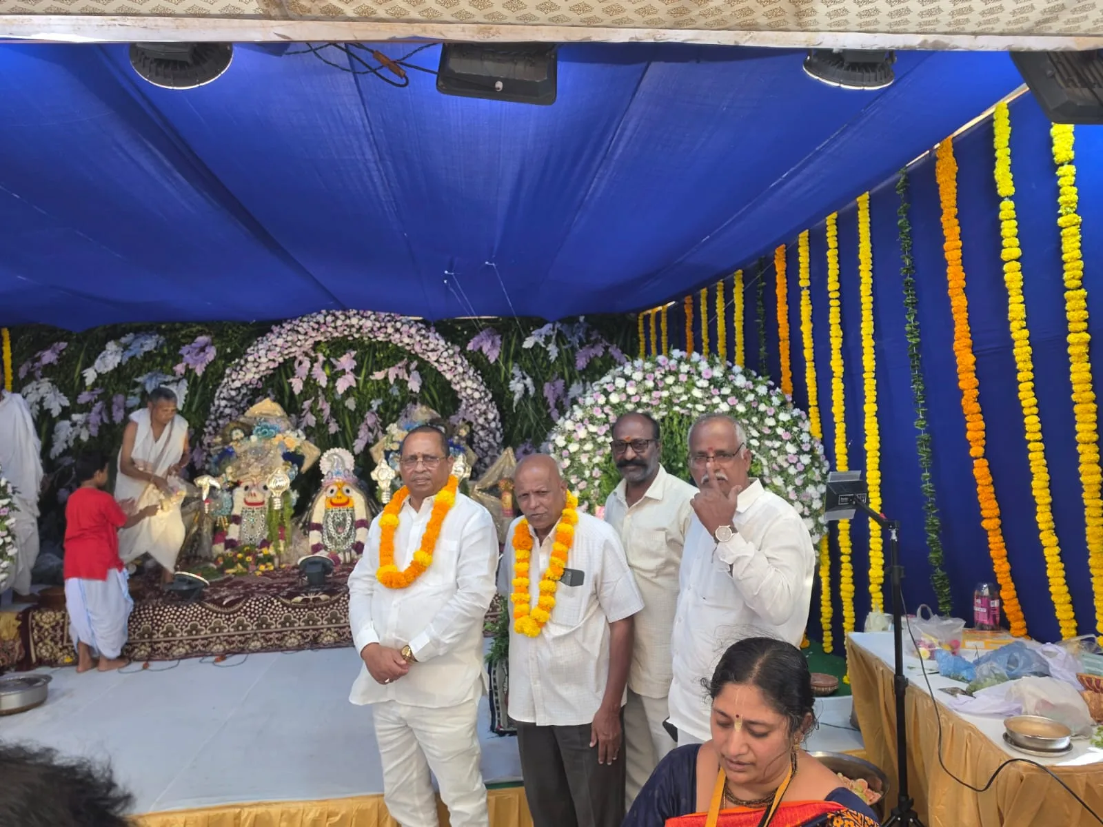 శ్రీకృష్ణ జన్మాష్టమి వేడుకలలో పాల్గొన్న కార్పొరేటర్ వెంకటేష్ గౌడ్