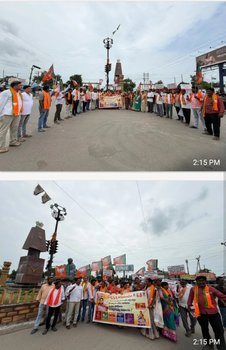 కాంగ్రెస్‌ 6 గ్యారెంటీలు.. 420 హామీలపై ప్రజల్లోకి బీజేపీ….