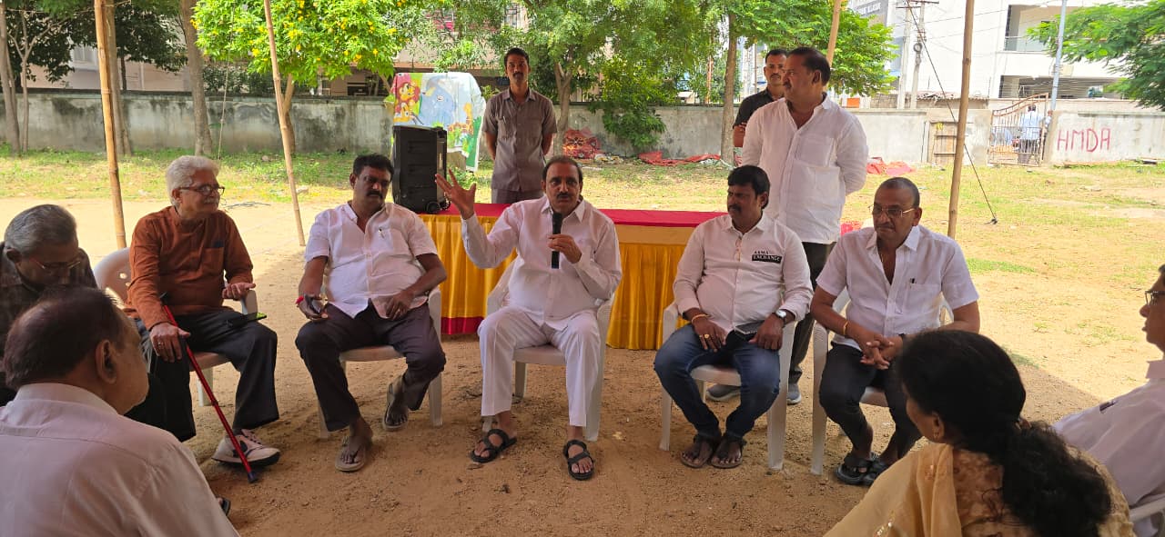 హైదర్ నగర్ డివిజన్ పరిధిలోని మిత్ర హిల్స్ కాలనీ లో గల పార్క్ సమస్య