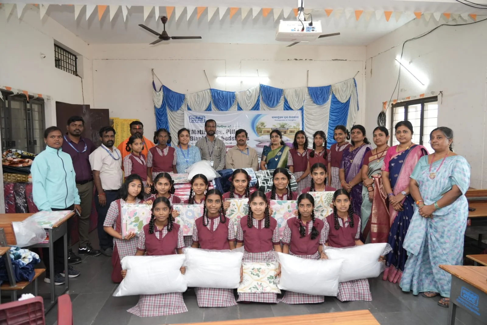 కేజీబీవీ విద్యార్థులకు ఎన్‌టీపీసీ సీఎస్‌ఆర్ చేయూత..