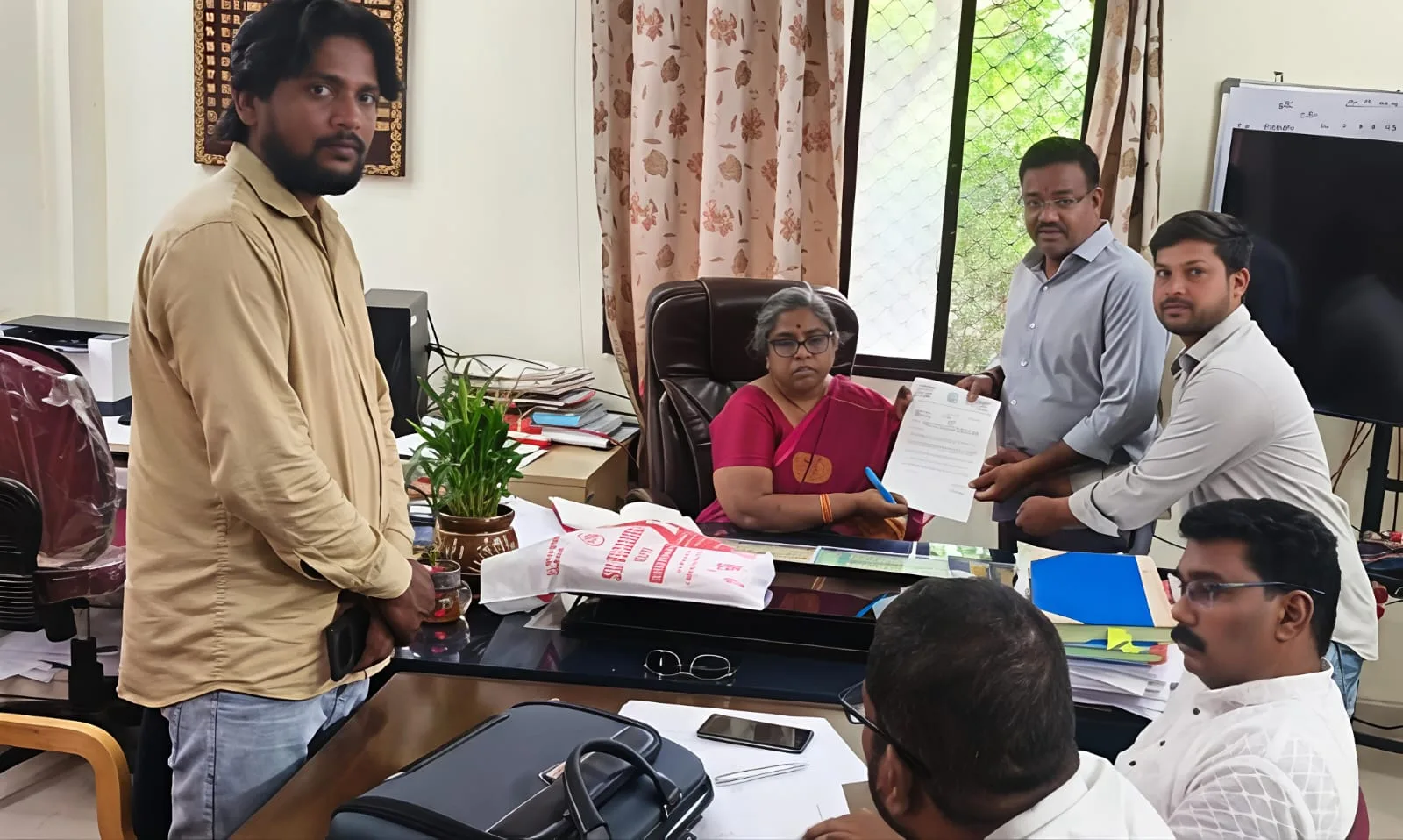 RGK 1-14 మరియు సుందర్ నగర్ UGD సమస్య – GM కి వినతి