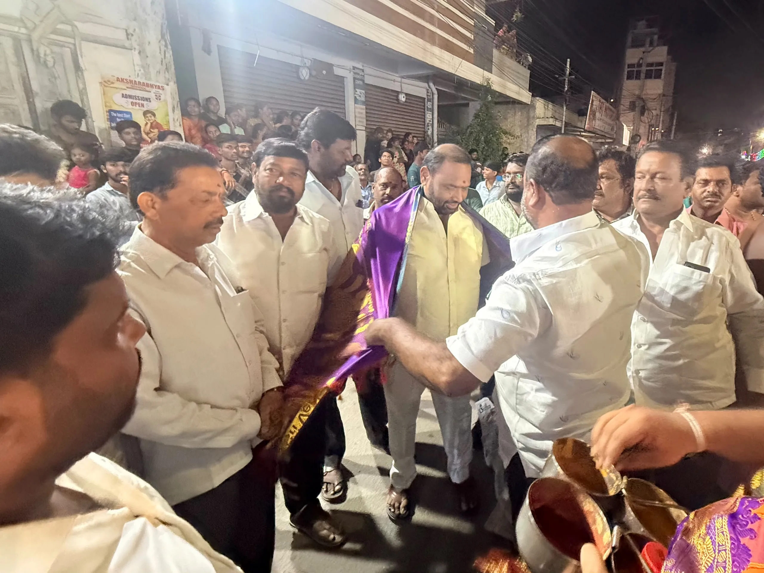 గాజులరామారం విలేజ్‌లో జరిగిన గణేష్ ఉత్సవాల్లో పాల్గొన్న కూన శ్రీనివాస్ గౌడ్