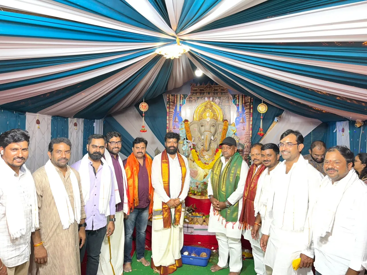 | ప్రగతి నగర్ 2వ డివిజన్‌లో ఘనంగా శ్రీ వినాయక చవితి నవరాత్రి ఉత్సవాలు