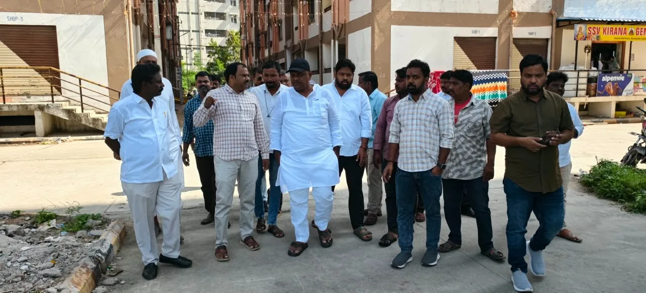 45 లక్షల నిధులతో బాచుపల్లి 2BHK పరిధిలో కమ్యూనిటీ హాల్ నిర్మాణ పనులు